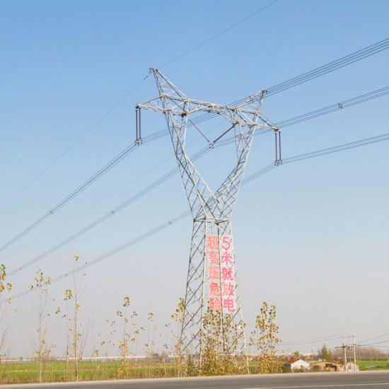 35kv-110kv Steel Construction Power Transmission Steel Iron Tower