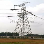 500 Kv Power Transmission Line Angle Steel Tower