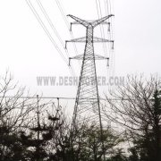 Environmental Long Life Durable 220kv Steel Transmission Line Tower