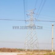 Steel Construction 110kv Transmission Power Tower