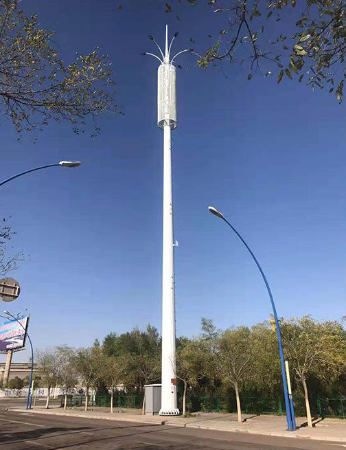 Structural design of monopole telecommunication tower